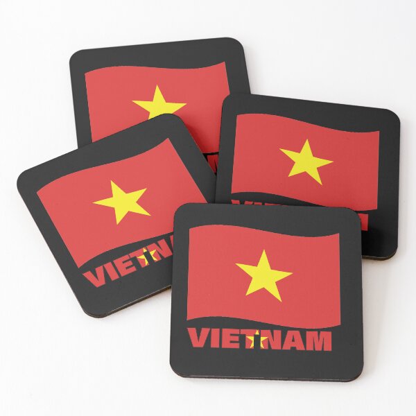 Item preview, Vietnam Flag Map Hanoi designed and sold by AnimalsDH305.