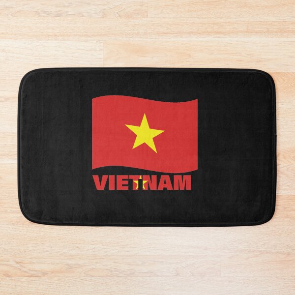 Item preview, Vietnam Flag Map Hanoi designed and sold by AnimalsDH305.