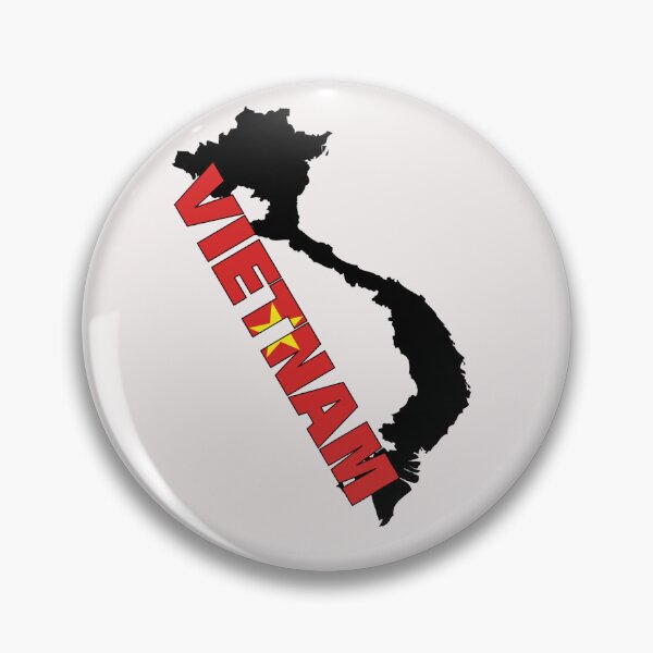 Item preview, Vietnam Flag Map Hanoi designed and sold by AnimalsDH305.