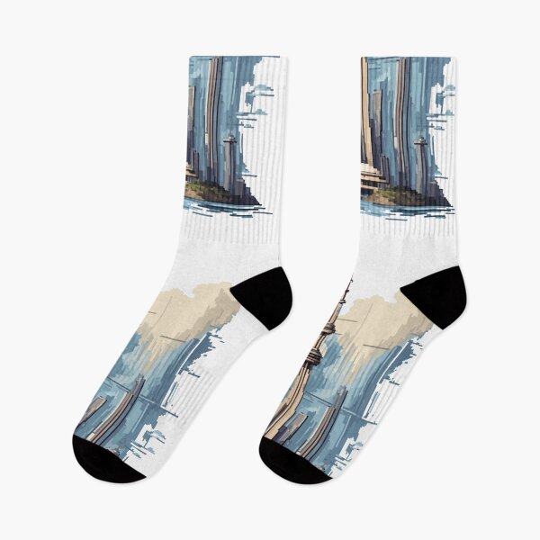 Item preview, CN Tower in 8bit Graphics designed and sold by LeftImpressed.