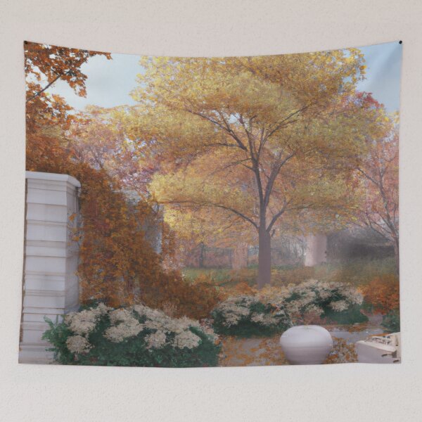 Item preview, Capturing the Essence of Autumn in Our Garde designed and sold by jackbermess.