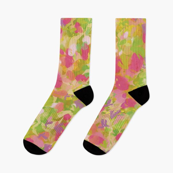 Item preview, Summerfield, an abstract painting of a flowerfield designed and sold by marina63.
