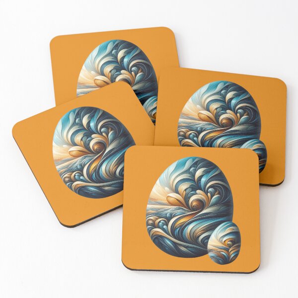 Item preview, Abstract Boho Art pattern and random shapes on pebbles designed and sold by redask2me.