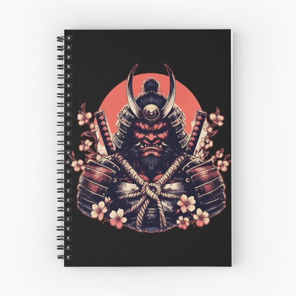 Item preview, Samurai Oni Japanese Demon Ogre designed and sold by TomFrontierArt.