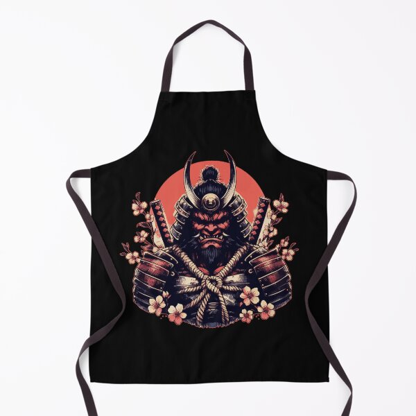 Item preview, Samurai Oni Japanese Demon Ogre designed and sold by TomFrontierArt.