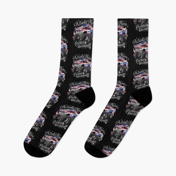 Item preview, Patriotic Mama , Grateful and Unstoppable Monster Truck Lover designed and sold by AwakenedSoul.