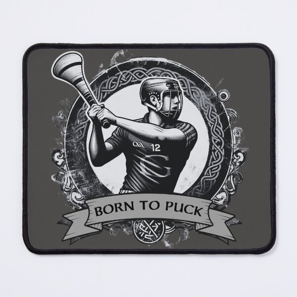 Item preview, Born To Puck Hurling, Gaelic Games designed and sold by Urban-Celt.