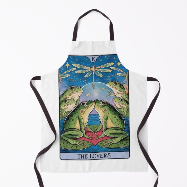 Item preview, The Lovers Frog Tarot designed and sold by onicaras.