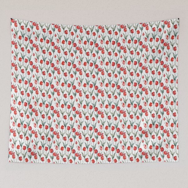 Item preview, Tulips Seamless Patterns watercolor designed and sold by VppShop.