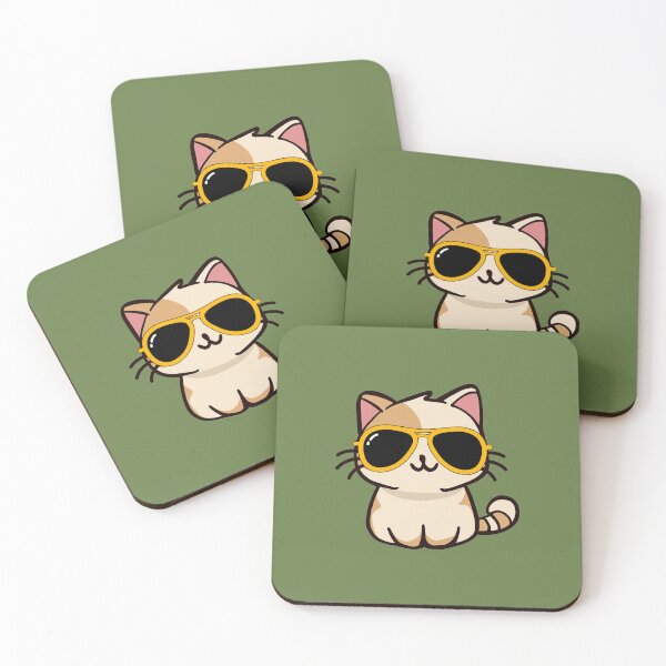 Item preview, Cool Cat Wearing Sunglasses designed and sold by Gooon26.