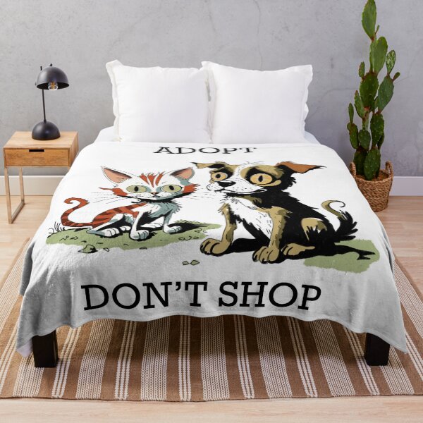Item preview, Adopt, don’t shop designed and sold by SimoesArtistry.