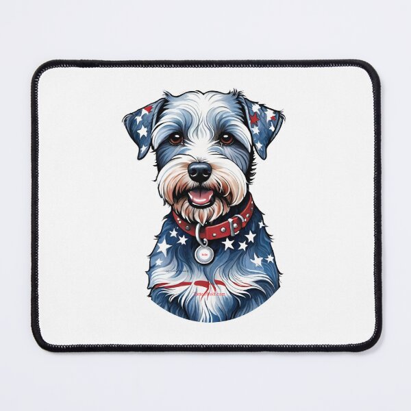 Item preview, Patriotic Tatted Schnoodle designed and sold by TattedWolf.