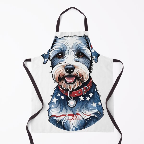 Item preview, Patriotic Tatted Schnoodle designed and sold by TattedWolf.
