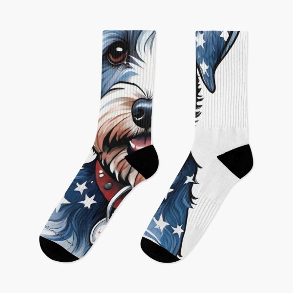 Item preview, Patriotic Tatted Schnoodle designed and sold by TattedWolf.