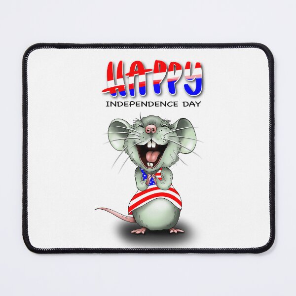 Item preview, Independence Day Mouse  designed and sold by RysowankaZS.