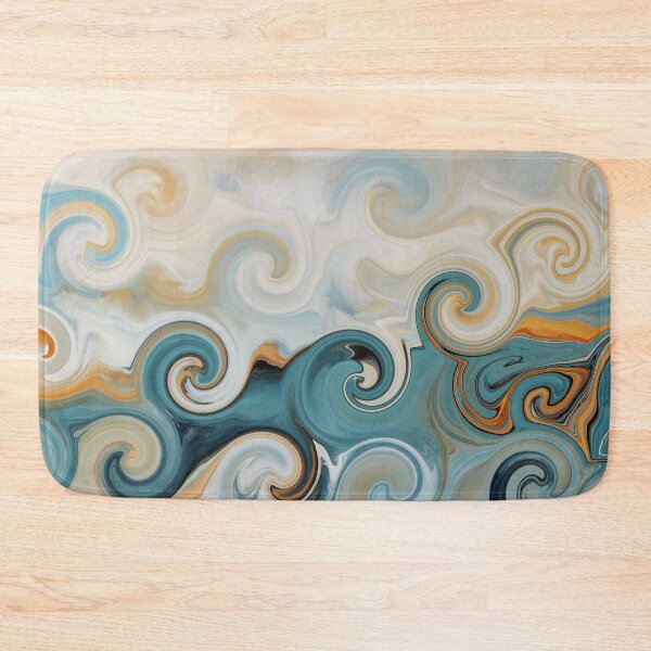 Item preview, Ocean Waves Abstract 74 designed and sold by artbylucie.
