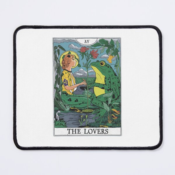 Item preview, The Lovers Frog Tarot designed and sold by onicaras.