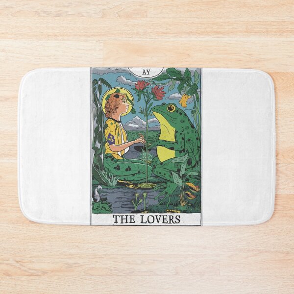 Item preview, The Lovers Frog Tarot designed and sold by onicaras.