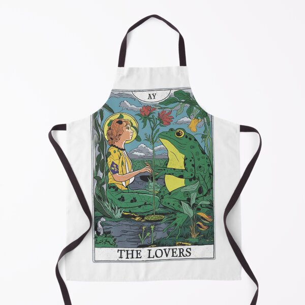 Item preview, The Lovers Frog Tarot designed and sold by onicaras.