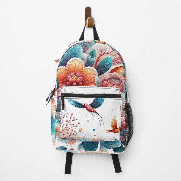Item preview, Vibrant Bird and Floral Illustration for Stunning Bedding designed and sold by Ulykit.