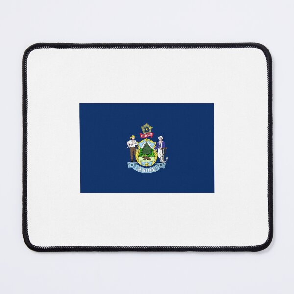 Item preview, Maine State Flag designed and sold by US States Merch.