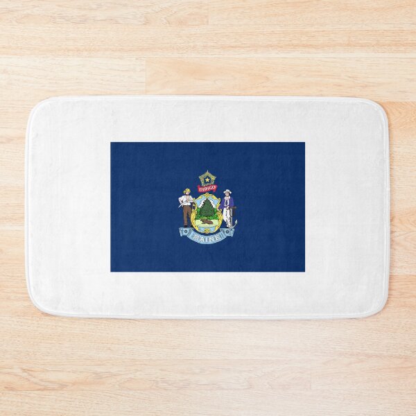 Item preview, Maine State Flag designed and sold by US States Merch.