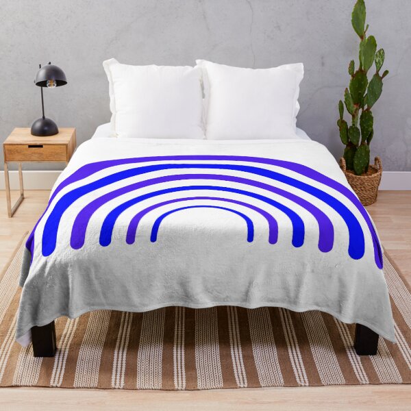 Item preview, Blue and purple organic rainbow designed and sold by Inspirationmotivation.