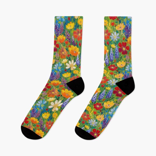 Item preview, Colorful flower patterns designed and sold by Motivburg.