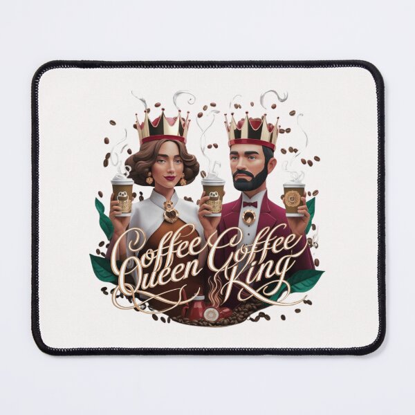 Item preview, Coffee Queen Coffee King designed and sold by deluxedigital1.