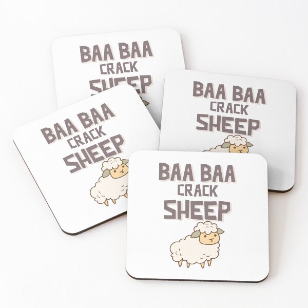 Item preview, Baa Baa Crack Sheep designed and sold by GrufTee.