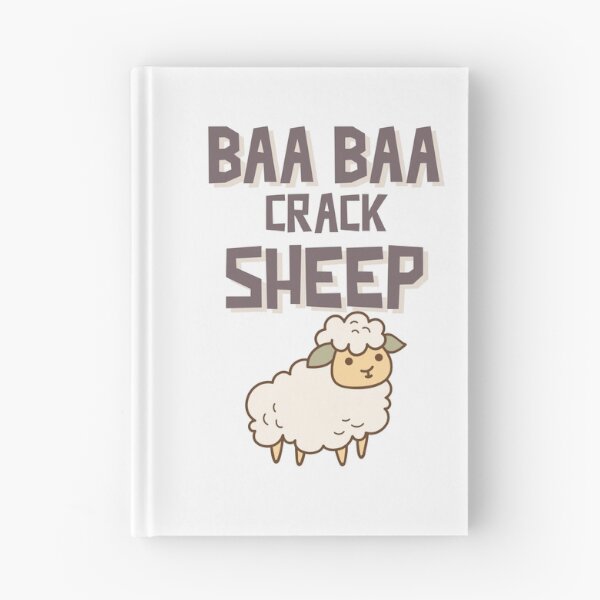 Item preview, Baa Baa Crack Sheep designed and sold by GrufTee.