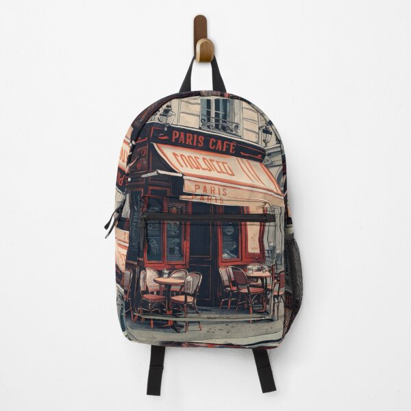 Item preview, “Vintage Paris Café: Classic Street Scene Art"….by Carraann designed and sold by CARRAANN.