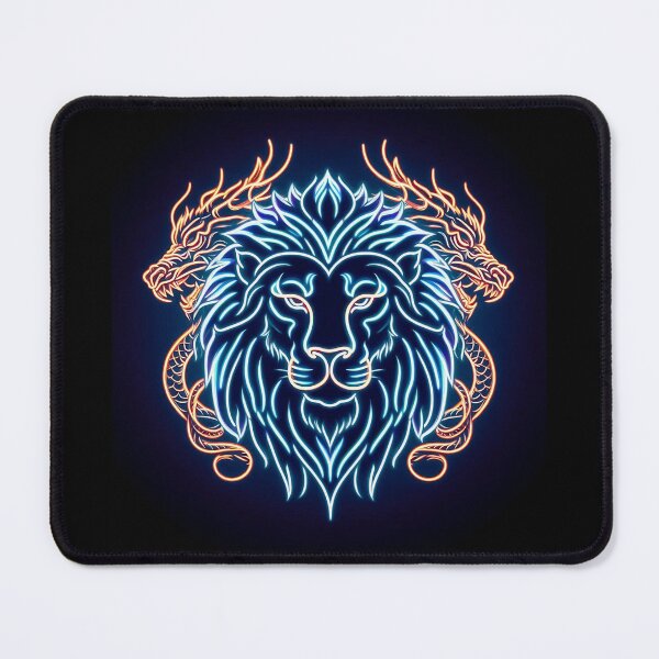 Item preview, Neon Lion & Dragons designed and sold by Pet-Z.