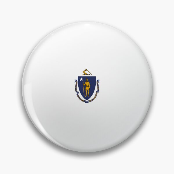 Item preview, Massachusetts State Flag designed and sold by US States Merch.