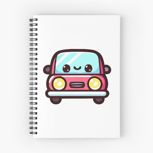 Item preview, Cute Kawaii Red Car Cartoon designed and sold by Akioos.