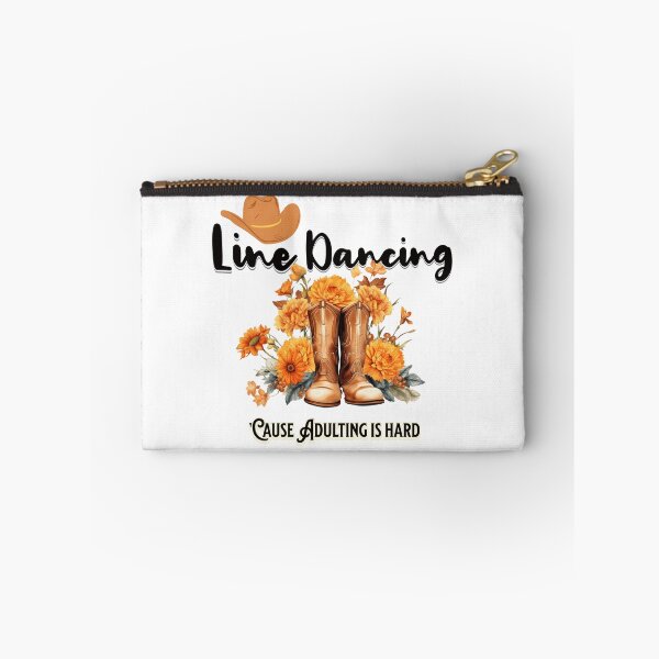 Item preview, Line Dancing 'Cause Adulting Is Hard designed and sold by Teeandhoodhaven.
