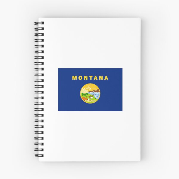 Item preview, Montana State Flag designed and sold by US States Merch.