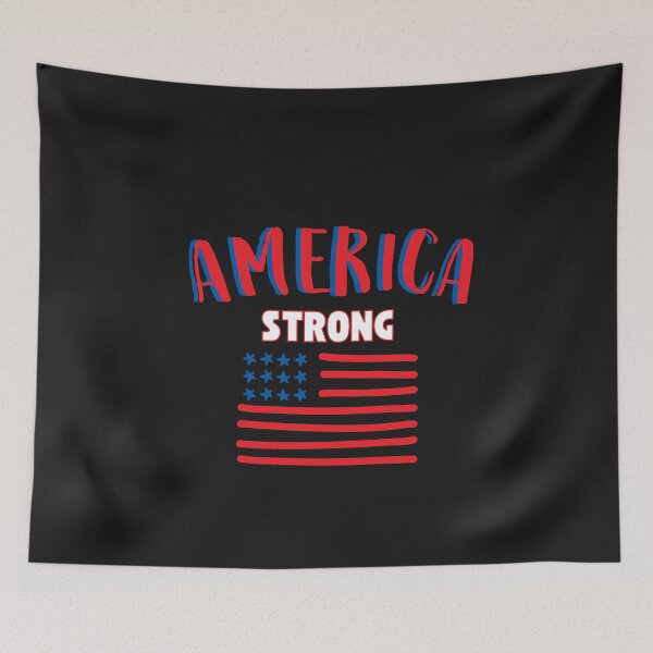 Item preview, America Strong with American Flag Design designed and sold by NateHarvey.