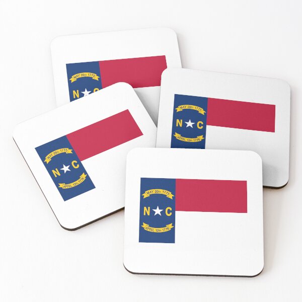 Item preview, North Carolina State Flag designed and sold by US States Merch.