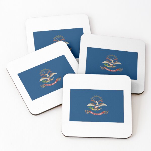 Item preview, North Dakota State Flag designed and sold by US States Merch.
