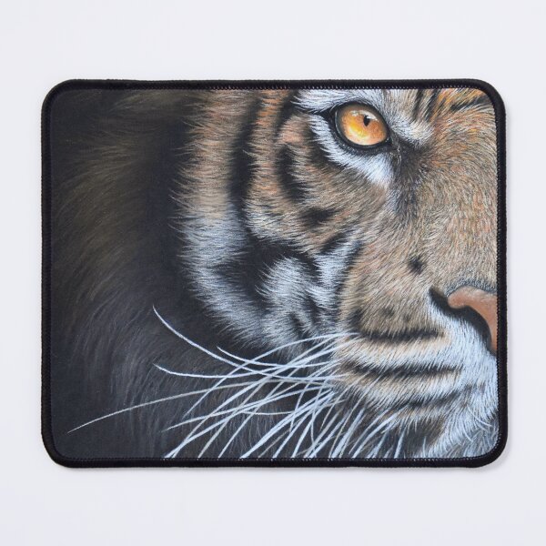 Item preview, Tiger pastel portrait designed and sold by CharlotteJade.