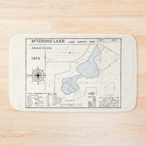 Item preview, McGinnis Lake WI Adams County  designed and sold by Jean Plout.
