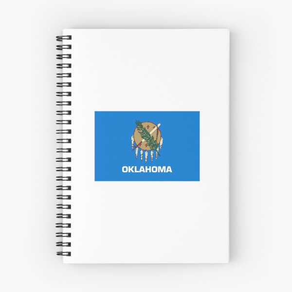 Artikelvorschau, Oklahoma-Staatsflagge entworfen und verkauft von US States Merch.