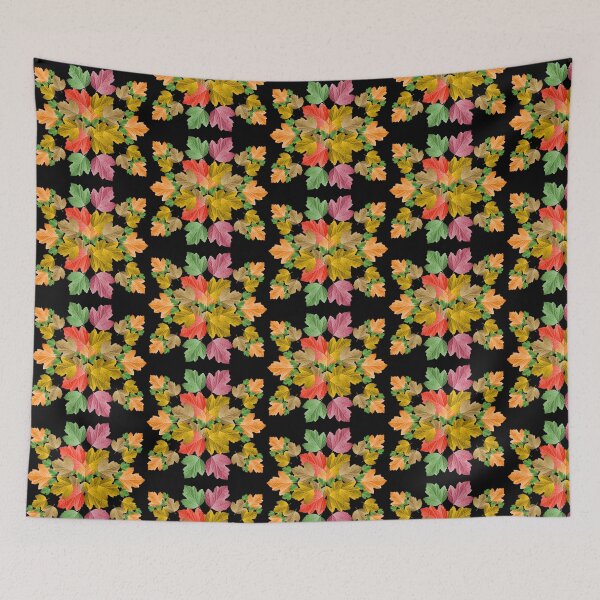 Item preview, colorful leaves in autumn tree leaf deciduous tree forest trees designed and sold by rhnaturestyles.