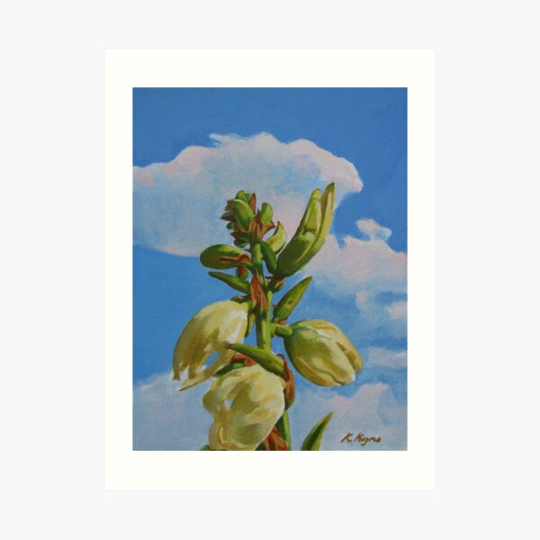 Yucca Rising II Art Print