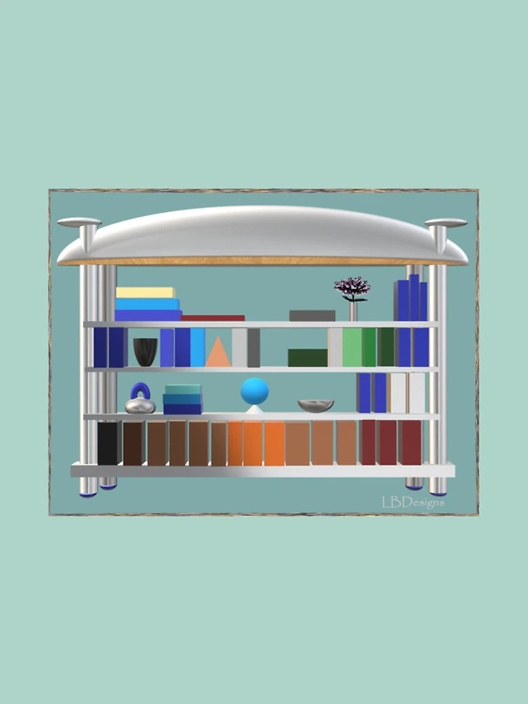 Thumbnail 4 of 4, iPhone Case, Spring Library Bookcase designed and sold by RBLBDesigns.