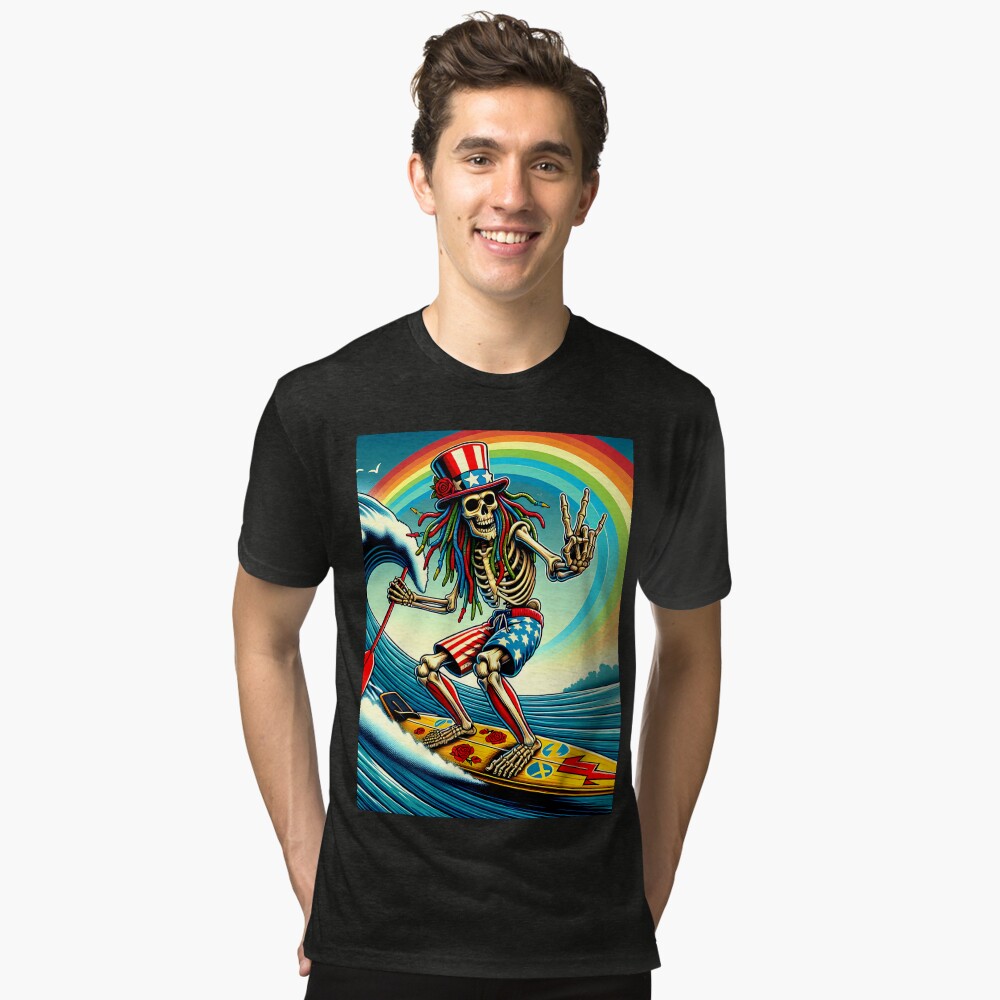 Item preview, Tri-blend T-Shirt designed and sold by HippieFarms11.