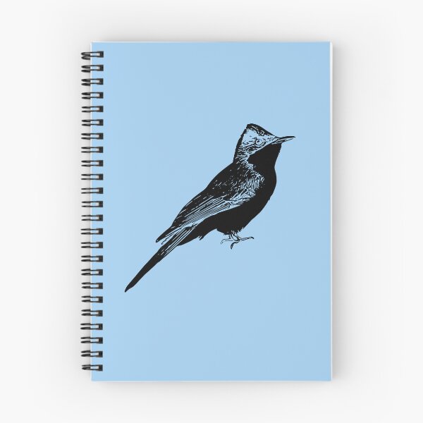 Item preview, Restless Flycatcher Black Design  designed and sold by designsasstultd.