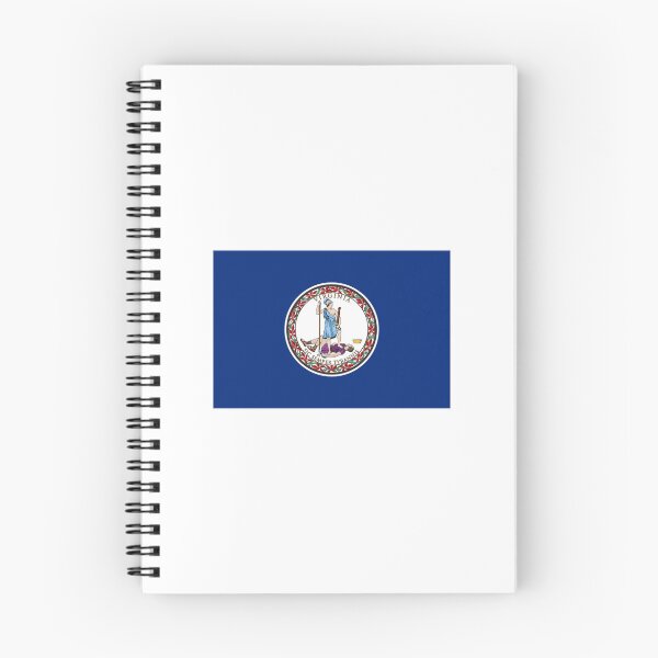 Item preview, Virginia State Flag designed and sold by US States Merch.