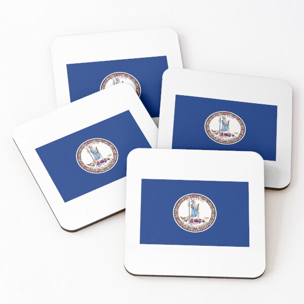 Item preview, Virginia State Flag designed and sold by US States Merch.